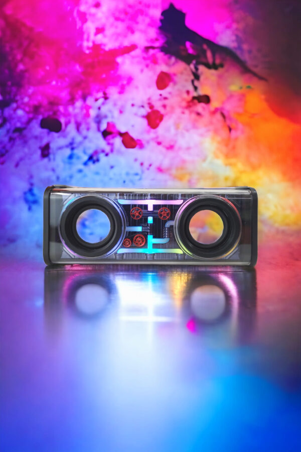 Mecha A88 Transparent Wireless Portable Bluetooth Speaker With TWS Function - Image 2
